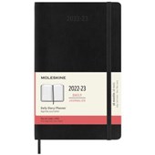 DIARY MOLESKINE 18 MONTH JUNE 2022  DEC 2023 DAY PER PAGE HARD COVER BLACK