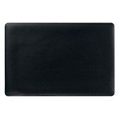 DURABLE DESK MAT WITH CONTOURED EDGE 530MM X 410MM BLACK