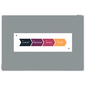 BOYD PINBOARD H600 X W900MM GREY