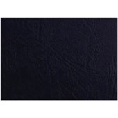 GBC IBICO BINDING COVER LEATHERGRAIN 300GSM A4 NAVY PACK 100