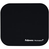 FELLOWES MOUSE PAD OPTICAL MICROBAN BLACK