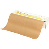 MARBIG KRAFT PAPER ROLL WITH DISPENSER BOX 65GSM 500MM X 70M BROWN