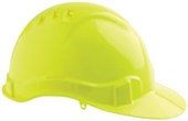 PROCHOICE HARD HAT HHV6 6 VENT 6 POINT PUSHLOCK HARNESS FLURO YELLOW