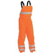 BISON STAMINA BIB TROUSER ORANGE SMALL