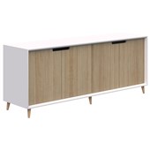 ACCENT OSLO CREDENZA W1500 X D450 X H720MM CLASSIC OAKWHITE