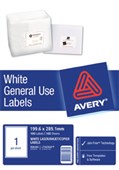 AVERY 938203 L7167 GENERAL USE LABEL LASERINKJET 1UP WHITE PACK 100