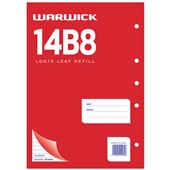 WARWICK 14B8 REFILL PAD 7MM RULED A4 50 LEAF