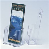 DEFLECTO BROCHURE HOLDER DL CLEAR