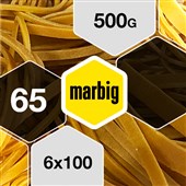 MARBIG RUBBER BANDS SIZE 65 500G