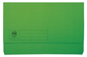 FM DOCUMENT WALLET FOOLSCAP GREEN