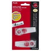 PLUS CORRECTION TAPE REFILL WH604R W42MM X L6M PACK 2