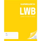 WARWICK LWB EXERCISE BOOK 14MM RULED 7MM FEINT W255 X L205MM 32 LEAF