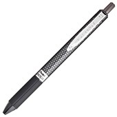 PENTEL OH K497 GEL INK PEN RETRACTABLE 07MM BLACK