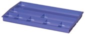 ITALPLAST DRAWER TIDY 8 COMPARTMENT GRAPE