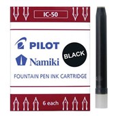 FOUNTAIN PEN REFILL PILOT MR1 BLACK PKT6