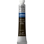 WINSOR AND NEWTON COTMAN 337 323 WATER COLOUR PAINT SERIES 1 8ML LAMP BLACK