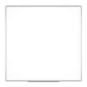 BOYD VISUALS WHITEBOARD PORCELAIN H1200 X W1200MM