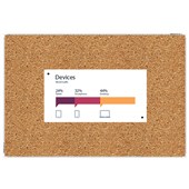 BOYD VISUALS CORK BOARD H900 X W1200MM