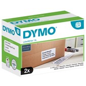 DYMO 0947420 LW 4XL SHIPPING LABELS 59 X 102MM WHITE ROLL 575 BOX 2