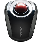 KENSINGTON ORBIT TRACKBALL MOUSE MOBILE BLACKRED