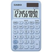 CASIO HANDHELD CALCULATOR SL310UC 10 DIGIT LIGHT BLUE