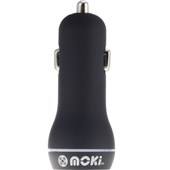 MOKI USB CHARGER DUAL BLACK