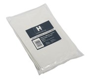 HARVEYS RUBBISH BAG 14MU W230 X H220 X D510MM WHITE PACK 50