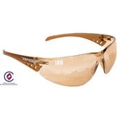 XSPEX SAFETY GLASSES ANTIFOG ANTISCRATCH ASNZS CERTIFIED BRONZE LENS