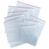 MINIGRIP PLASTIC BAG RESEALABLE 35MU W180 X L255MM CLEAR PACK 100