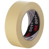 SCOTCH MASKING TAPE PREMIUM HI TEMP HIGH TEMPERATURE W24MM X L55M BEIGE