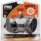 PROCHOICE RESPIRATOR HMABEK1 TWIN FILTER HALF MASK ABEK1