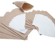 FLAT PAPER BAG NO11 W310 X H396MM BROWN PACK 500