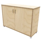 ZEALAND CREDENZA W1200 X D400 X H835MM WITH 50MM FEET PREMIUM PLY