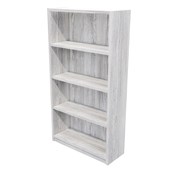 ZEALAND COMMERCIAL BOOKCASE 4 TIER W800 X D300 X H1500MM NORDIC PINE