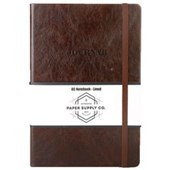 OFFICE SUPPLY CO HARDCOVER JOURNAL A5 192 LINED PAGES VINTAGE BROWN