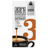 JEDS 3 STRONG COFFEE CAPSULES BOX 10