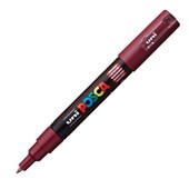 POSCA PC1M PAINT MARKER BULLET EXTRA FINE 10MM RED WINE