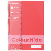 COLOURHIDE NOTEBOOK A4 120 PAGE WATERMELON