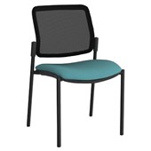 OPD ZED VISITOR MESH CHAIR STACKABLE BLUE