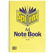 SPIRAX 595 NOTEBOOK 7MM RULED SPIRAL BOUND SIDE OPEN 120 PAGE A4