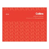 COLLINS GOODS ORDER BOOK 45 DL DUPLICATE NO CARBON REQUIRED W100 X L130MM 100 LEAF