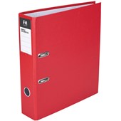 FM RADOFILE LEVER ARCH FILE A4 RED