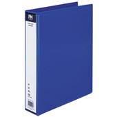 FM INSERT RINGBINDER POLYPROPYLENE 2D 38MM A4 MID BLUE