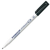 STAEDTLER LUMOCOLOR 301 WHITEBOARD MARKER BULLET 10MM BLACK