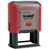 TRODAT PRINTY SELFINKING STAMP 4929 RECTANGLE W 50 X L 30MM RED