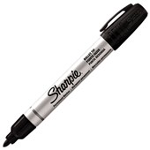 SHARPIE PRO METAL PERMANENT MARKER BULLET 15MM BLACK