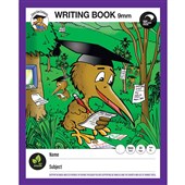 CLEVER KIWI WRITING BOOK 9MM 40 LEAF