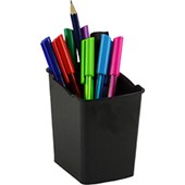 ITALPLAST E RECYCLED PENCIL CUP BLACK