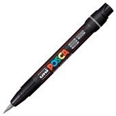 POSCA PCF350 PAINT MARKER BRUSH TIP SILVER